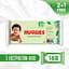 Набор влажные салфетки Huggies Natural Care, 168 шт (3 уп. по 56 шт.) - миниатюра 1