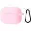 Чохол Silicone Case + Carbine для Apple AirPods Pro 2 Pink [74310] - мініатюра 1