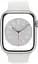 Смарт-часы Apple Watch Series 8 45mm Silver Aluminum Case with White Sport Band (MP6N3) Б/У [164802] - миниатюра 2