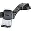 Тримач в машину Baseus Easy Control Clamp Pyste Type + Air Outlet set чорний (33521 black) - мініатюра 1