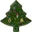 Блюдо Lefard Green Christmas 18 см (922-072) - миниатюра 1