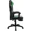 Геймерське крісло GT Racer X-2749-1 Black/Green [122615] - мініатюра 4