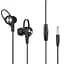 Навушники HF Hoco M21 Black + Xiaomic + button call answering - мініатюра 1