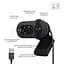 Веб-камера Logitech Brio 105 Graphite (960-001592) - мініатюра 6