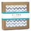 Пелюшки муслінові Cosas Zigzag 75x75 см, небесні - мініатюра 1