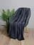 Плед флисовый Home Line 200х220 см графитовый (191744) - миниатюра 2