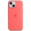 Силіконовий чохол CasePro Silicone Case with MagSafe Guava для iPhone 15 Plus - мініатюра 1