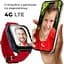 Смарт-годинник JETIX DF100 Pro з 4G відеодзвінком, вібродзвінком і вологозахистом IP67 - Red - мініатюра 2
