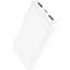 Внешний аккумулятор Hoco J100 High-ranking 10000mAh белый 6931474783578 - миниатюра 3