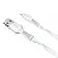 Кабель Baseus Tough Series Cable USB to Lightning 2A 1m CALZY-B02 White - мініатюра 2