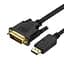 Кабель Prologix DisplayPort - DVI (M/M), 1 м, Black (PR-DP-DVI-P-04-30-1m) - мініатюра 4