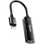 Кабель Baseus Lightning/3.5 мм Lightning 2 A 3.5 мm Black CALL52-01 - мініатюра 1
