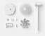 Вентилятор XiaomiSmartMi Standing Fan 2 ZLBPLDS04ZM White - миниатюра 6