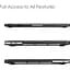 Пластикова накладка HardShell Crystal Case для Apple MacBook Pro 13.3` A1706/A1708/A1989/A2159/A2289/A2251/A2338 Black [105798] - мініатюра 5