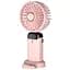 Портативный вентилятор SAPI N15 с регулировкой скорости Pink - миниатюра 1
