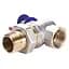Кран кульовий кутовий з американкою Solomon 1″ ПОСИЛЕННИЙ B1043 - мініатюра 3