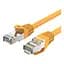 Патч-корд 0.5м, RJ-45 cat 6a S/FTP yellow Vention (VPC6SSTP-Y050) - мініатюра 1