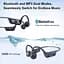 Наушники Voistek Bone Conduction, Bluetooth 5.3 с MP3-плеером 32 ГБ, IP68 Водонепроницаемые вибрирные спортивные наушники - миниатюра 3