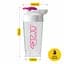 Шейкер спортивний 4FIZJO Ultra 700 мл White/Pink (P-5905973407069) - мініатюра 4