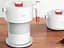 Складний електрочайник Xiaomi Deerma (DEM-DH202) White [65246] - мініатюра 4