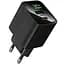 СЗУ Hoco CS84A Excellent with digital display PD30W+QC3.0 (1USB-A/1C) Black - миниатюра 1