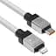 Кабель Baseus CoolPlay Series Fast Charging Cable Type-C to Lightning 20W 2m CAKW000102 White - миниатюра 3