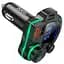 АЗУ FM модулятор Hoco DFM01 Legend 20W+QC3.0 (2USB-A/1C) Black - миниатюра 3