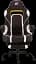 Геймерське крісло GT Racer коричневе з білим (X-2748 Dark Brown/White) - мініатюра 2