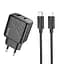 Сетевое зарядное устройство Hoco CS23A Sunlight dual-port PD30W+QC3.0 charger set(C to iP) черный - миниатюра 3