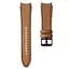 Ремешок Primolux Leather Silicone для часов Samsung Galaxy Watch 4 40 мм SM-R860/SM-R865 Brown - миниатюра 3