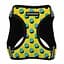 Шлея для собак Bronzedog Sport Vest Поп Арт XXS 15х13х3 см жовта - мініатюра 2