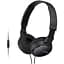 Наушники Sony MDR-ZX110 Black - мініатюра 3