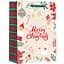 Пакет подарунковий Malevaro Large Xmas Merry 2 дизайн 2 паперовий 26x12.7x32.4 см (760387ML-2) - мініатюра 1
