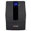 Джерело безперебійного живлення NJOY Horus Plus 1000 (PWUP-LI100H1-AZ01B), Lin.int., AVR, 4 x евро, USB, LCD, пластик - мініатюра 1