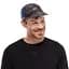 Кепка Buff Pack Run Cap Rush Graphite L/XL Черный-Синий - миниатюра 1
