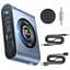 Автомобільний ФМ-блютуз-модулятор Joyroom JR-CB1 Bluetooth ресивер-приймач аудіоадаптер чорний - мініатюра 2