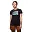 Футболка женская Black Diamond Aerial View Tee S Черный - миниатюра 1