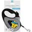 Повідець-рулетка для собак Waudog R-leash, малюнок "Дім", S, до 15 кг, 5 м, світловідбиваюча стрічка чорний - мініатюра 5
