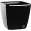 Вазон Plastkon Quadrato Flower Lover 34x34x32 см антрацит - миниатюра 1