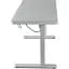 Комп'ютерний ігровий стіл Barsky StandUp White Glass 1200x600 [BST-12] [111786] - мініатюра 5