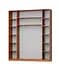 Шафа-купе тридверна MebelStar Комбо AL 3 Дзеркала 210x45x240 см Кашемір (MBS-1716) - мініатюра 2