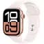 Apple Watch Series 10 GPS 42mm Rose Gold Aluminum Case with Light Blush Sport Band M/L MWWJ3 - мініатюра 2