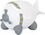 Дитячий горщик FreeOn Plane White-Grey - мініатюра 2