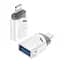 Адаптер переходник XO NB256-A USB мама Lightning папа OTG adapter - миниатюра 2