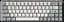 Клавіатура бездротова Motospeed Darmoshark K5 Gateron Yellow Pro RGB Light Gray (dmk5lgypro) - мініатюра 1