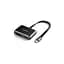 Перехідник USB2.0 to HDMI+VGA (HDMI 1.4b 3D/4K*2K30Hz+VGA 1080P60Hz CM303) black Ugreen (70549) - мініатюра 1