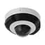 IP-видеокамера 8Mp Ajax DomeCam Mini (8 Mp/2.8 mm) (8EU) ASP White f=2.8mm с микрофоном (26-00387) - миниатюра 3