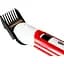 Аккумуляторный мужской триммер для бороды усов и тела Gemei GM 702 3W Red - миниатюра 5