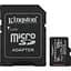 Карта памяти Kingston microSDXC Canvas Select Plus 128GB Class 10 UHS-I U1 V10 A1 + SD адаптер (SDCS3/128GB) [145076] - миниатюра 1