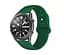 Ремінець BeWatch для Samsung Galaxy Watch 42/3 41мм/Active/Active 2 силіконовий 20 мм Зелений (1010306) - мініатюра 2